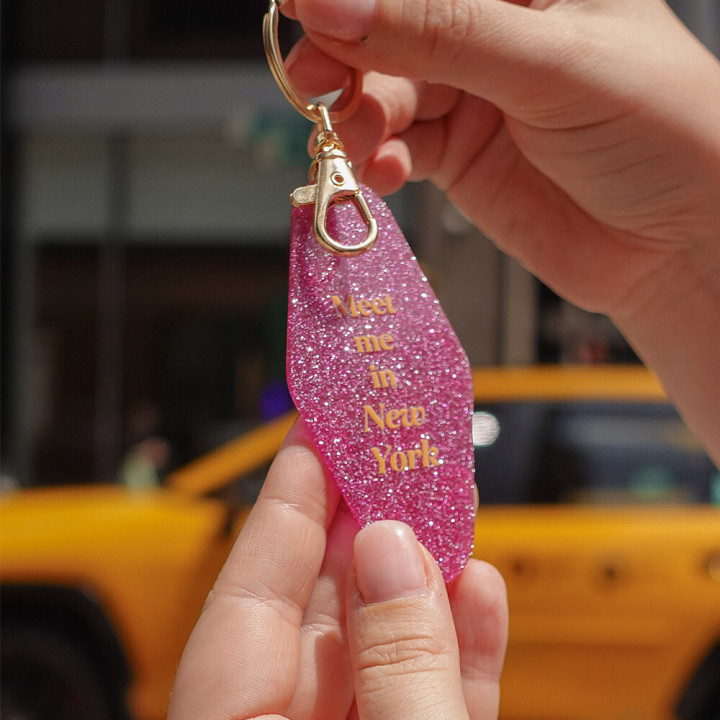 NYC Diaries | Keychain Pink