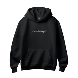 Mikina Vidrail Overthinking black