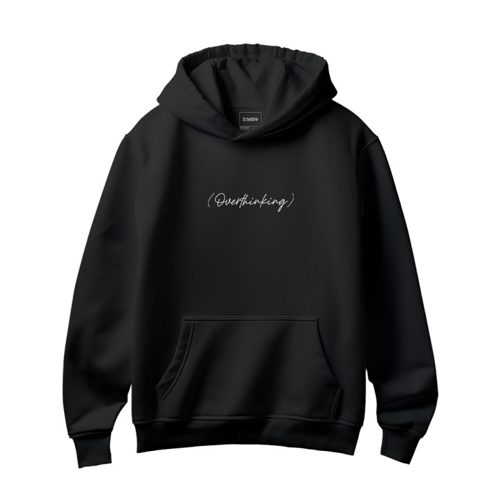 Mikina Vidrail Overthinking black