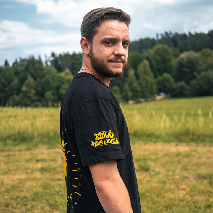 Tričko MrShark Build your world