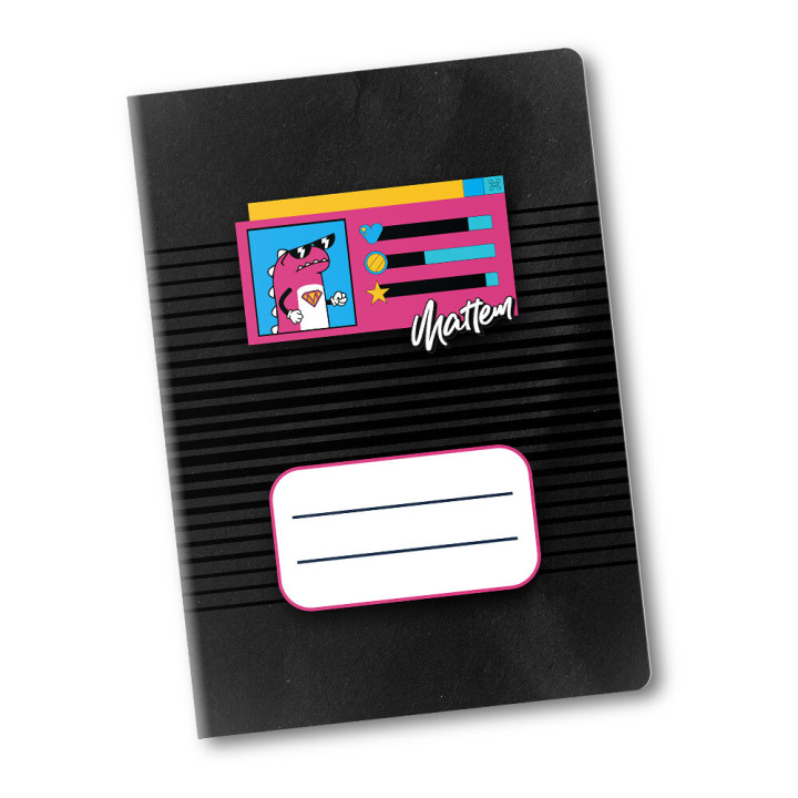 Sešit Mattem Arcade