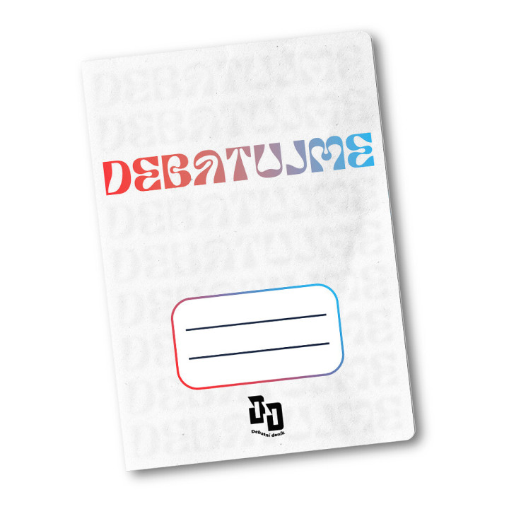 Sešit Debatní deník bílý