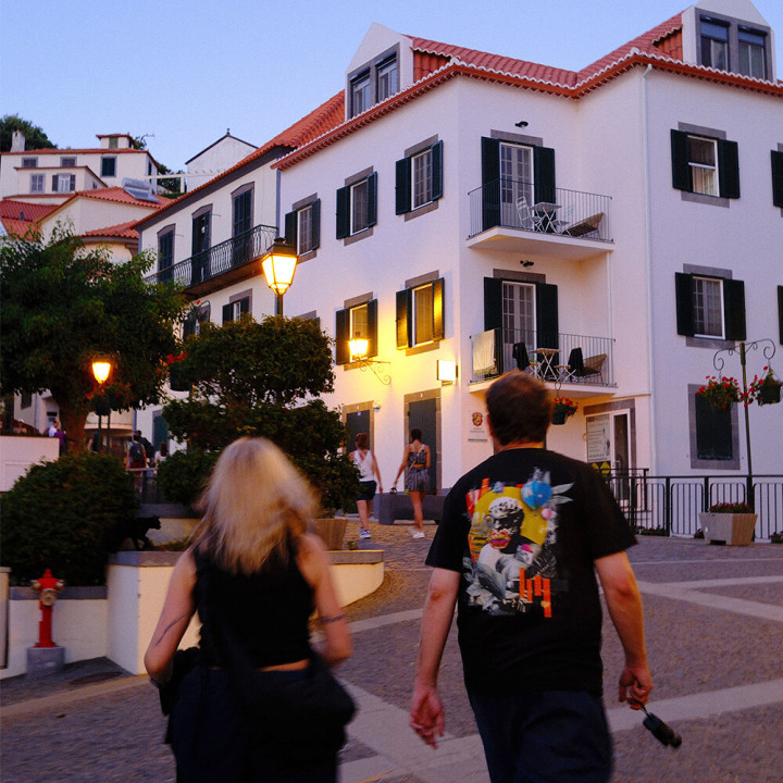 Tričko Vidrail Overthinking black