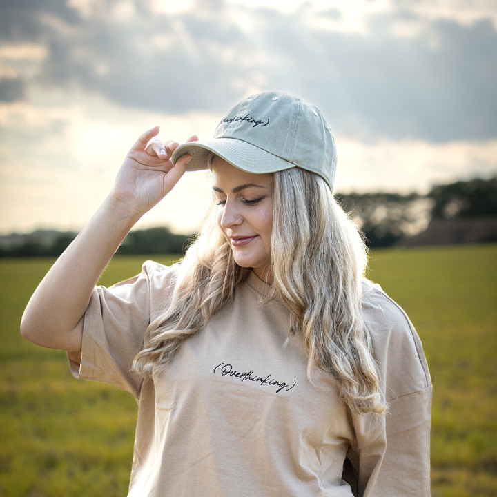 Kšiltovka Vidrail Overthinking khaki