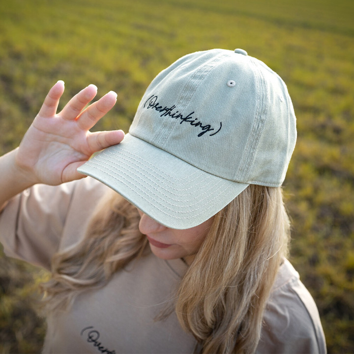 Kšiltovka Vidrail Overthinking khaki