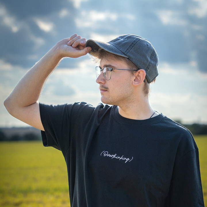 Kšiltovka Vidrail Overthinking black