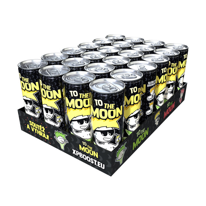 Mr. Moon ovocný nealkoholický nápoj s Aloe Vera a Citrón - 0,25ml