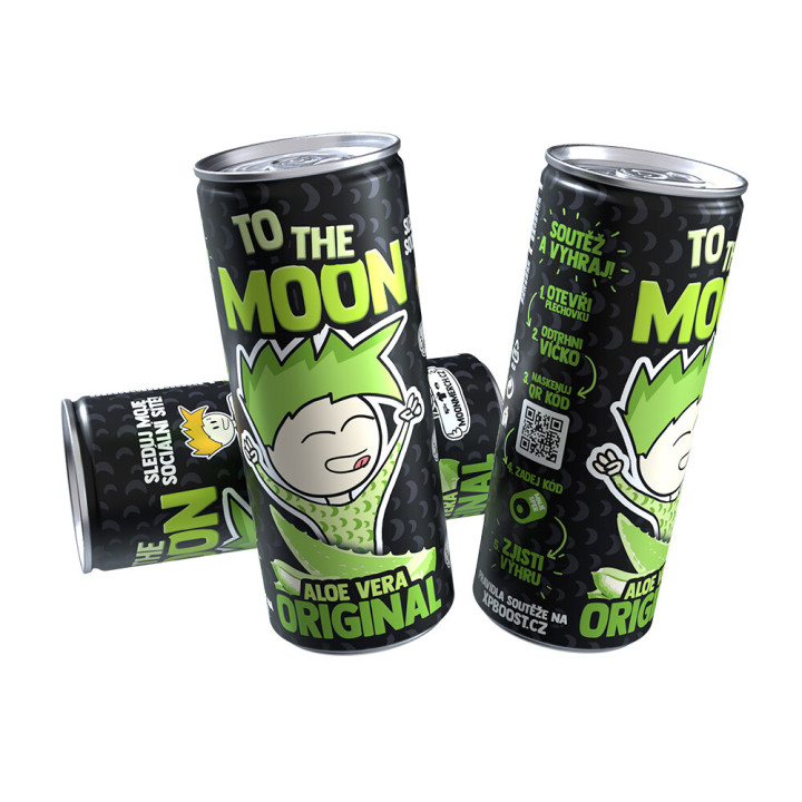 Mr. Moon ovocný nealkoholický nápoj s Aloe Vera - 0,25ml