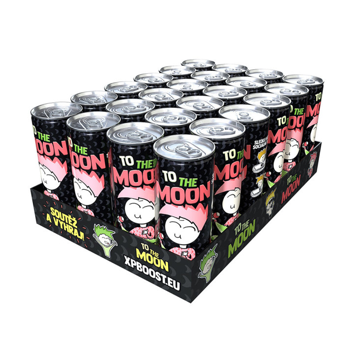 Mr. Moon ovocný nealkoholický nápoj s Aloe Vera a Jablko - 0,25ml