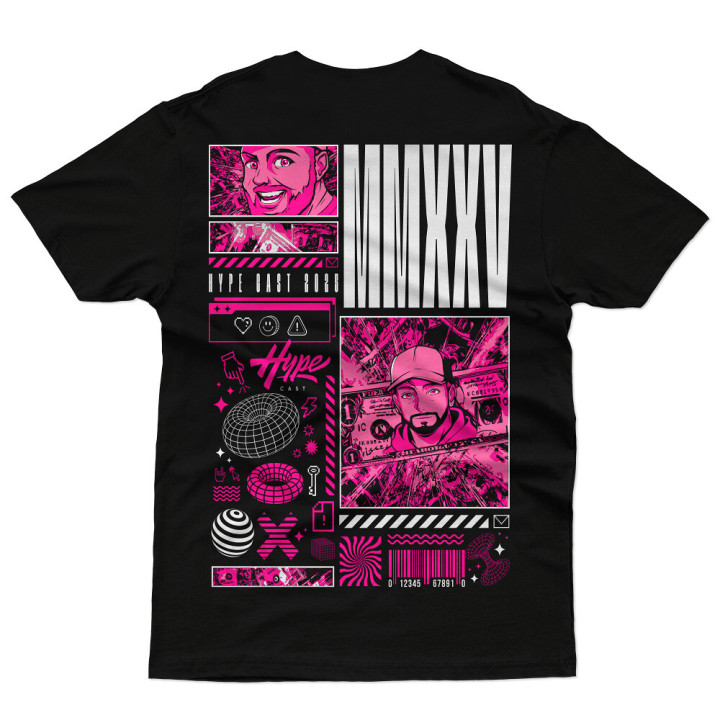 Tričko Hype Cast tech