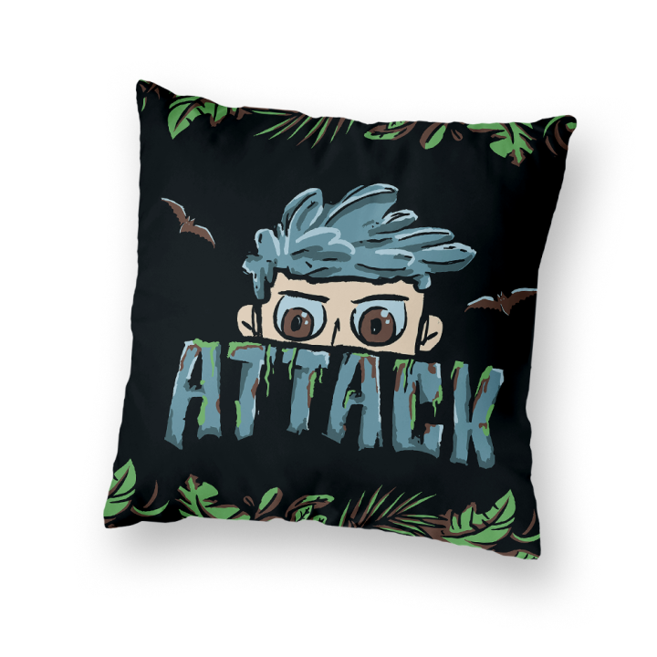 Polštář Attack Jungle bat