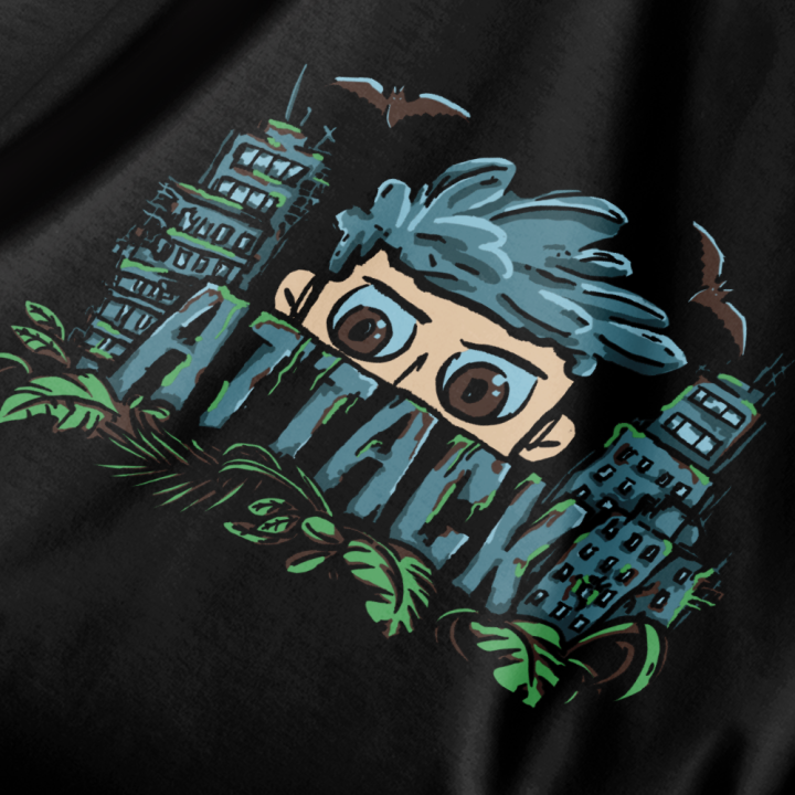 Dětské tričko Attack Jungle Bat