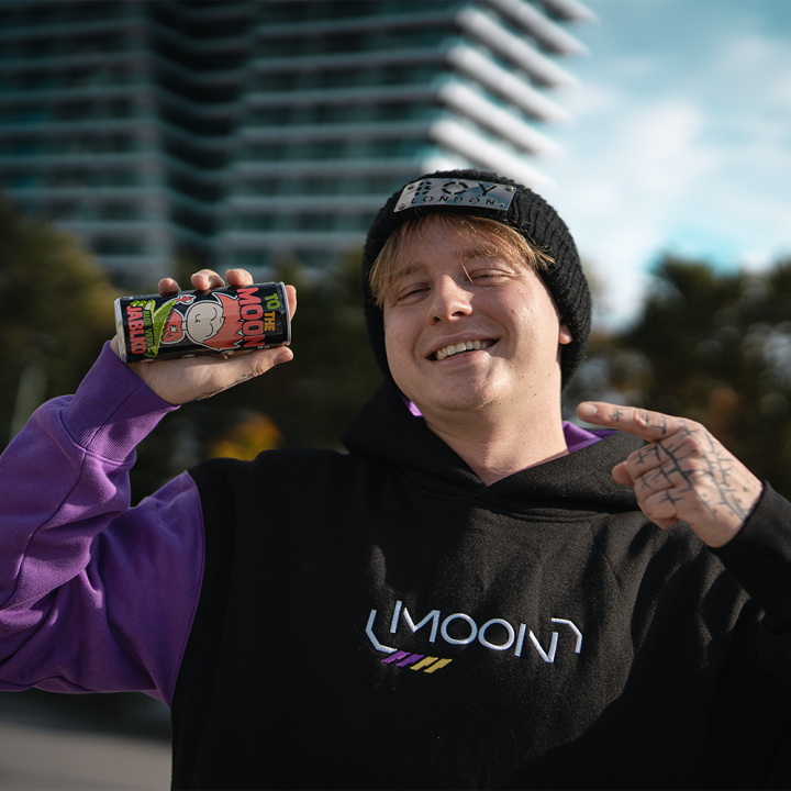 Mr. Moon ovocný nealkoholický nápoj s Aloe Vera a Jablko - 0,25ml