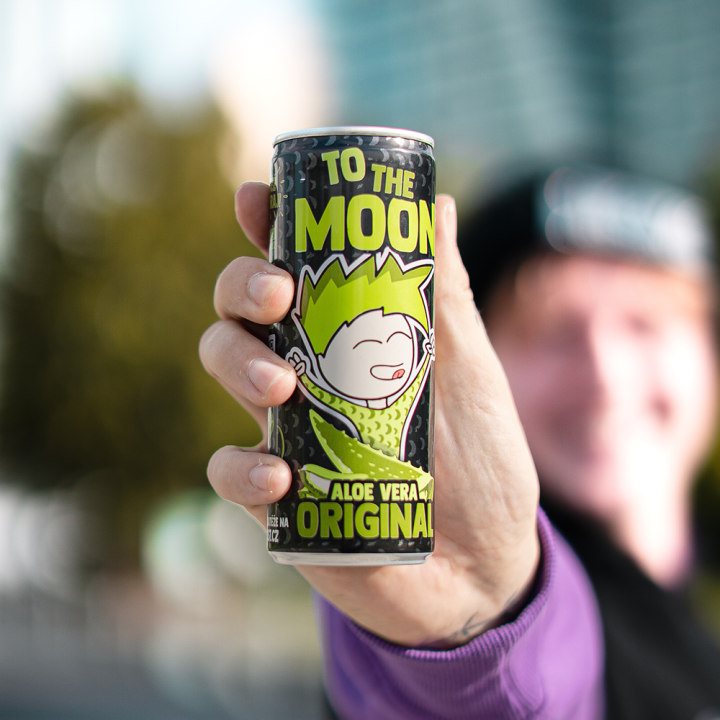Mr. Moon ovocný nealkoholický nápoj s Aloe Vera - 0,25ml
