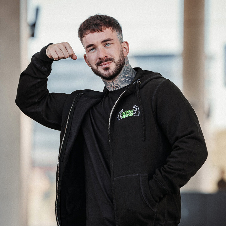 Mikina MgFitman petardy broski limited zipper