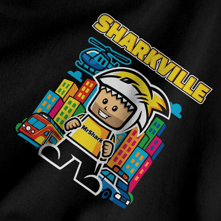 Dětská mikina MrShark Sharkville