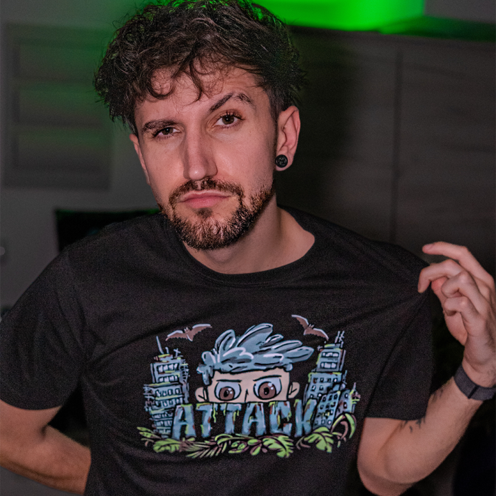 Dětské tričko Attack Jungle Bat