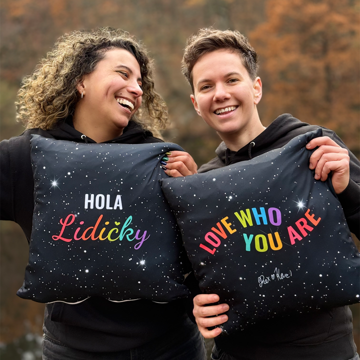 Polštář Rex & Kate lidičky