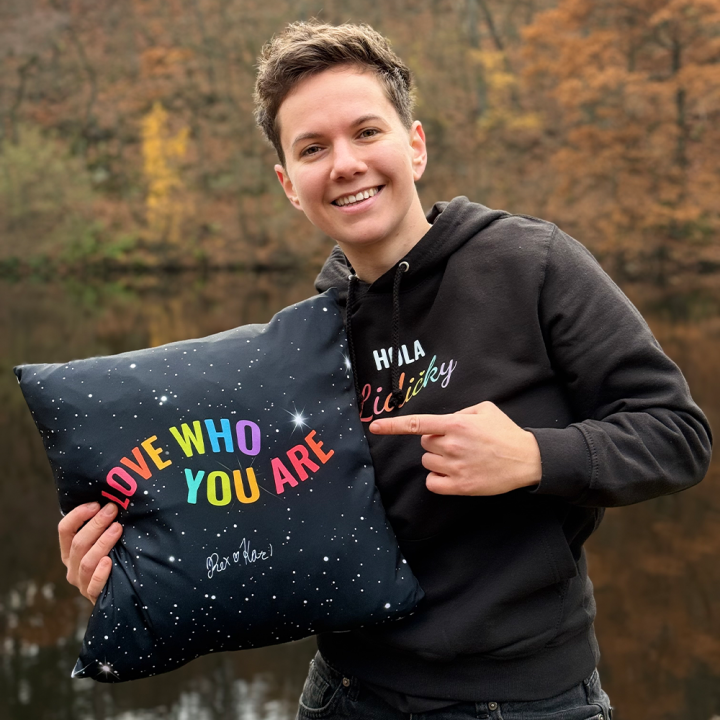 Polštář Rex & Kate lidičky