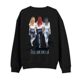 Mikina Holki Žiju jak chci já 2.0
