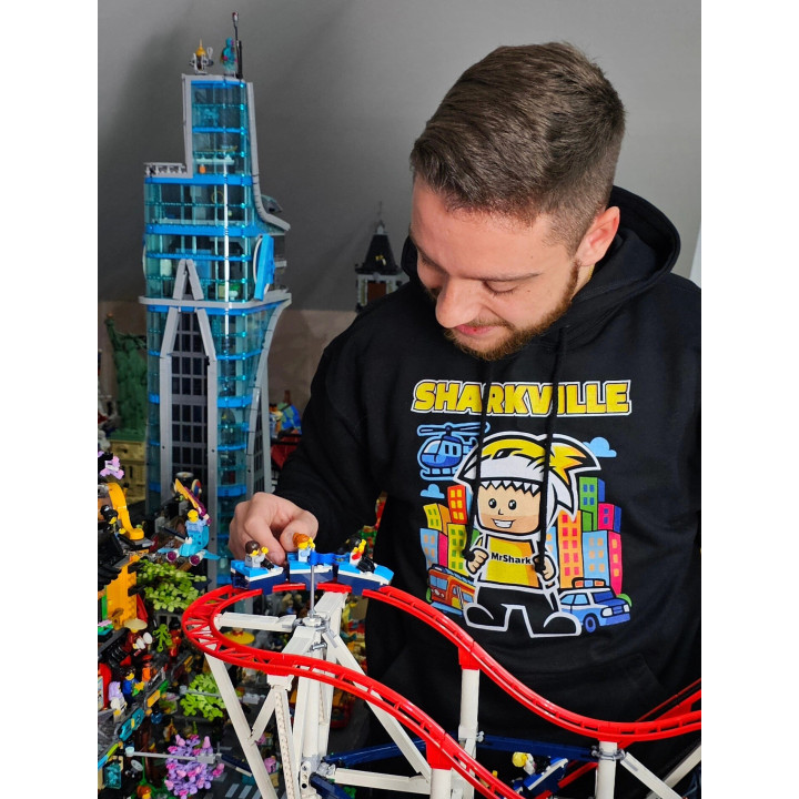 Dětská mikina MrShark Sharkville