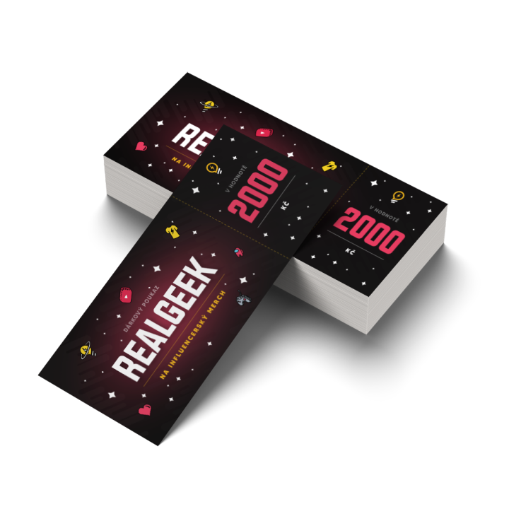 Dárkový poukaz na 2000Kč