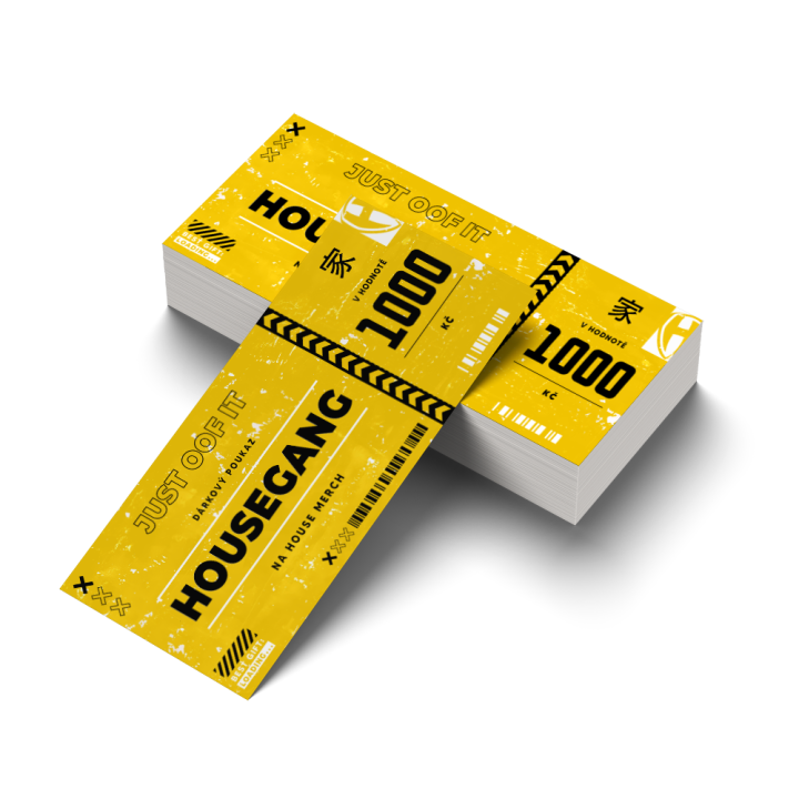 Dárkový poukaz House 1000Kč