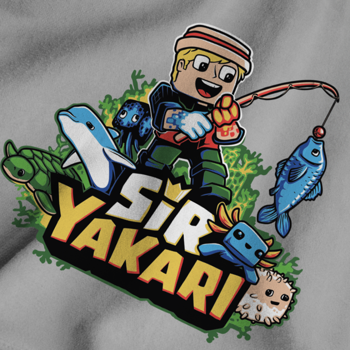 Limitované dětské tričko SY Rybář šedé