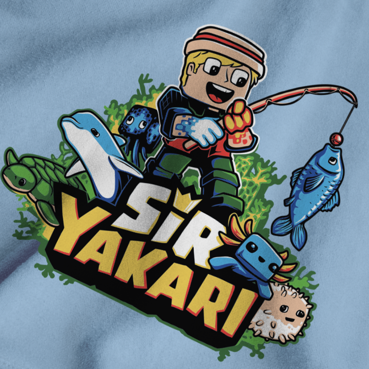 Limitovaný dětský crewneck SY Rybář modrý