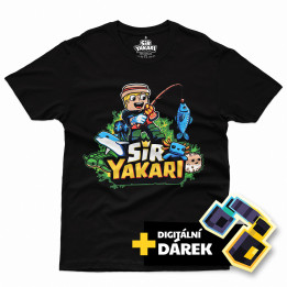 Limitované tričko SY Rybář černá