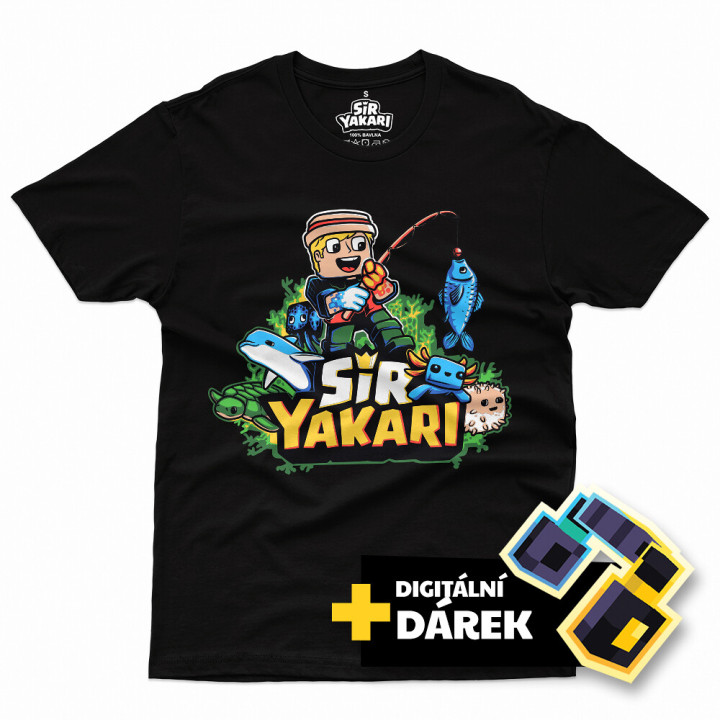 Limitované tričko SY Rybář černá
