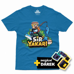 Limitované tričko SY Rybář modré