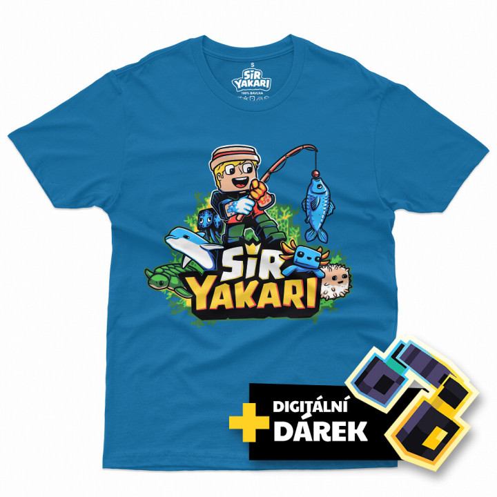 Limitované tričko SY Rybář modré