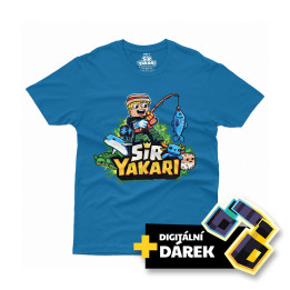Limitované dětské tričko SY Rybář modré