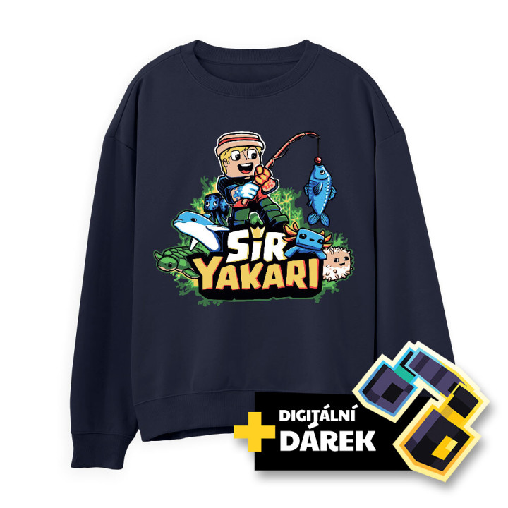 Limitovaný crewneck SY Rybář navy