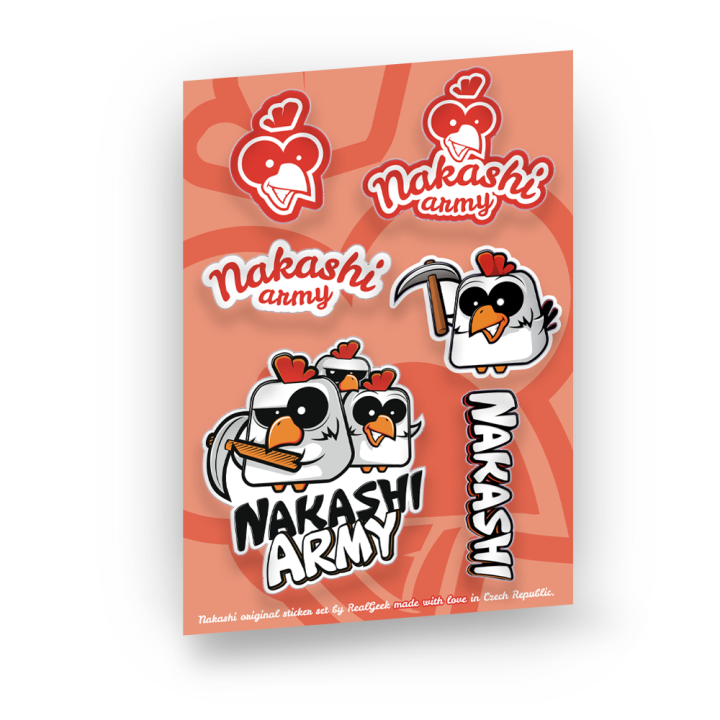 Sticker set Nakashi