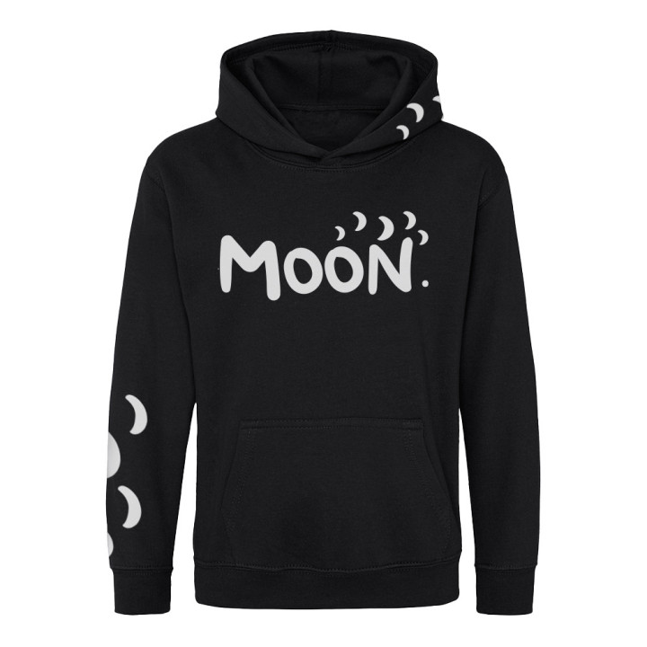 Dětská mikina Moon černá
