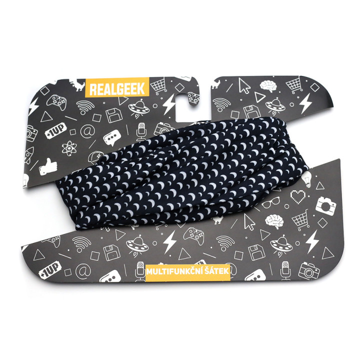 Multifunkční šátek Moon