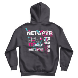 Mikina Attack Rainbow Grey