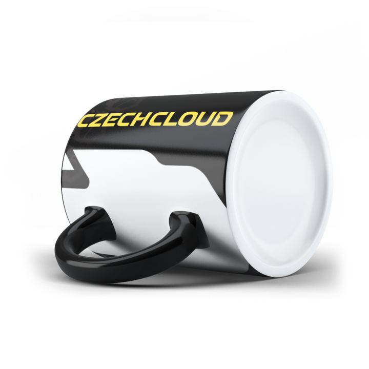 Hrnek CzechCloud Black