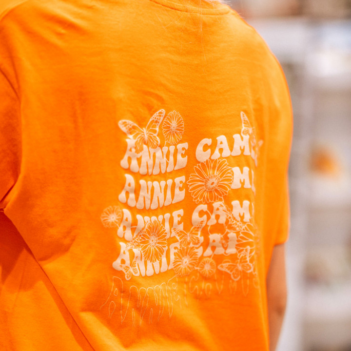 Mikina Annie Flowers Orange